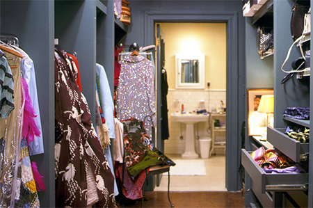 Closet manufacturers love to post pics of super-organised closets all spic and span with hardly any clothes on the shelves and hangers. If you're a perfectionist who is ultra-organised and keeps everything neat and tidy, that's OK. For the other 99.9 percent of us, that's not going to happen.