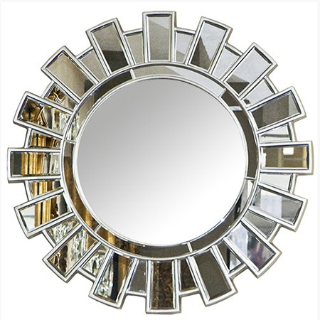 Interiors shine with a mirror