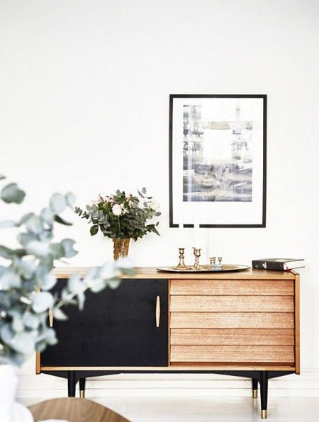 Set the mood in any room with a touch of black. If you're scared to apply to walls - apply to furniture. Or ask for advice at your nearest Prominent Paint store.