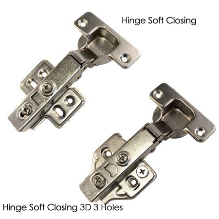 Install concealed hinges