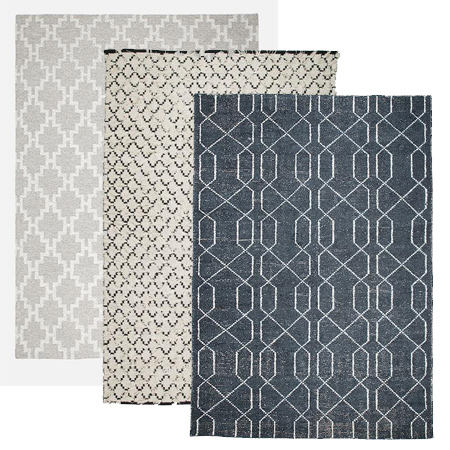 Selection of trendy patterned rugs from Superbalist.