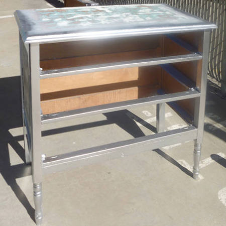 Make a mirrored chest of drawers