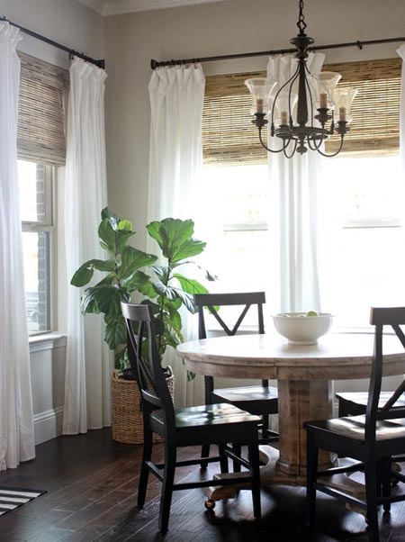 Organic materials allow the opportunity to bring nature indoors