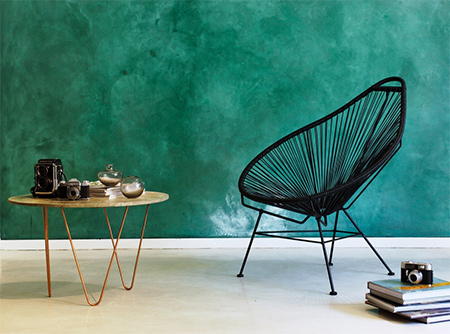 SatinCrete in a new, limited edition colour. The colour was further enhanced with Cemcrete's CreteStain [copper] before being sealed with Cemcrete's Colour Hardener Sealer