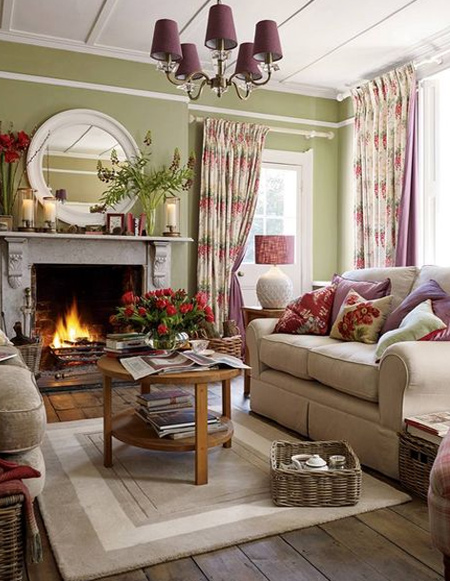 With the exception of doors, windows are the main culprits responsible for poor insulation in a home. This is easily remedied by adding curtains, whether a single drop or a layered treatment, to keep drafts at bay. 