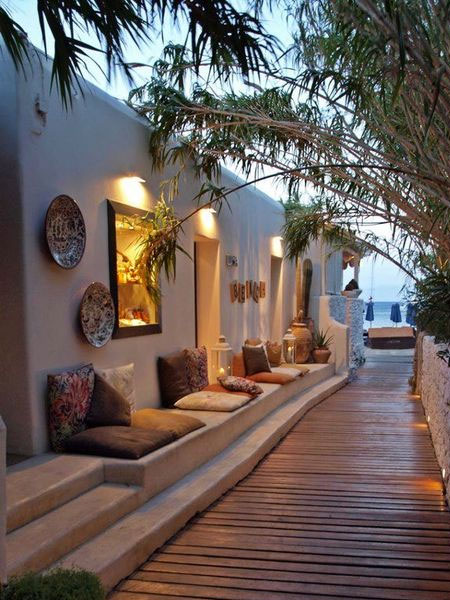 HOME-DZINE | DIY Deck - For those who love to entertain on a regular basis, think about durable seating with built-in wooden seats with extra storage, or precast concrete seating.