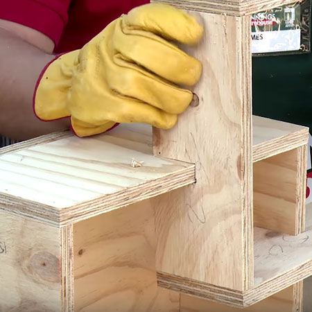 5. Test fit all the sections. 