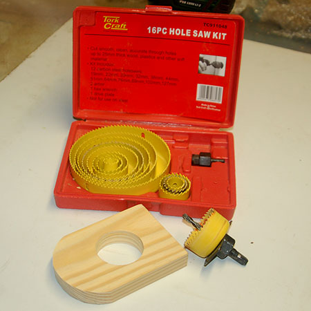 Tork Craft 16pc Hole Saw Kit