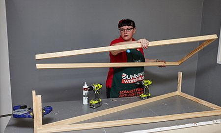 DIY Industrial Style Shelf