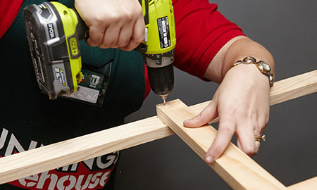 DIY Industrial Style Shelf