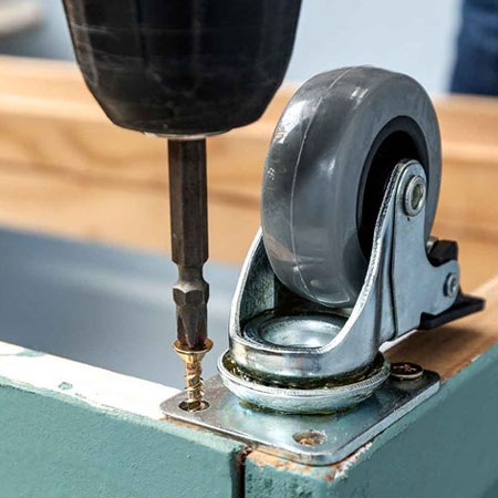 Turn a pine dresser into a kitchen island