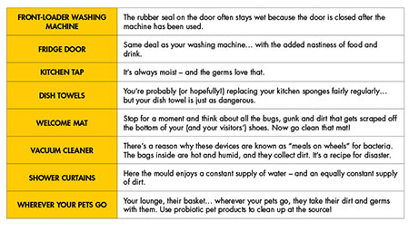 Protect against mildew and mould