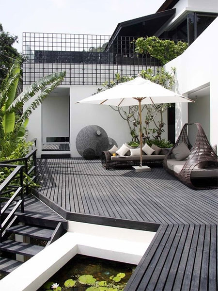 HOME-DZINE | DIY Deck - The Internet is filled with ideas and inspiration for building a deck, whether a small deck to add a comfortable seating area to your outdoor space, to a full-on deck for entertaining and outdoor living. Whatever deck you have in mind, we offer a few tips on what to consider when building a deck.