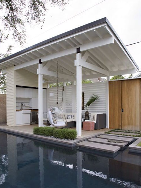 HOME-DZINE | DIY Deck - If the deck is just a place to sit and relax, select a pleasant spot where it's comfortable to spend time outdoors.