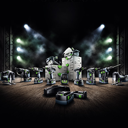 Festool cordless tool technology