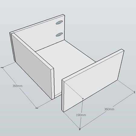 Build a modern nightstand