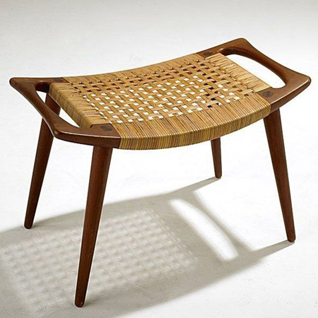 HOME-DZINE | Ideas for weaving with Danish Cord - modern Danish stool