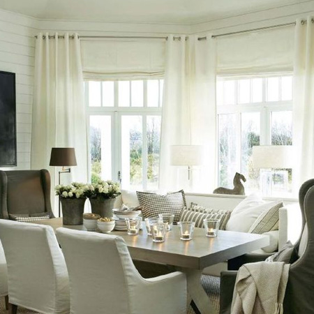 HOME-DZINE | Window Treatments - Ensure sufficient brackets to support the curtain rod or pole