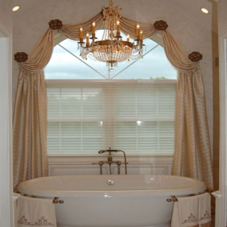 HOME-DZINE | Window Treatments - Finish off the look with a matching tieback.