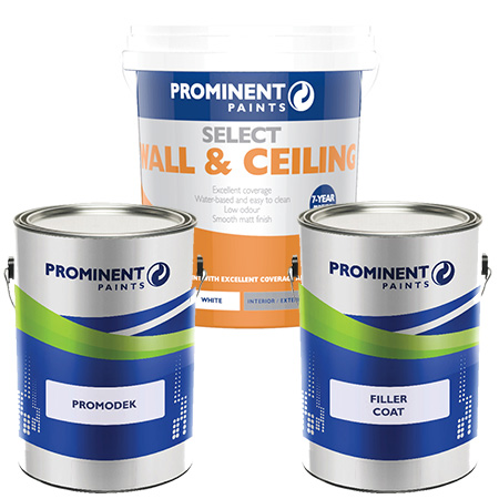 HOME-DZINE | Paint Ceiling - Prominent Paints offer a selection of paint options