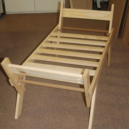 HOME-DZINE | DIY Projects - Make a DIY futon sleeper couch with a Kreg pocket hole jig