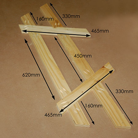 DIY Futon Sleeper Couch - assemble back