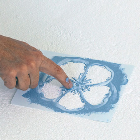 Chalk paint to paint a floor