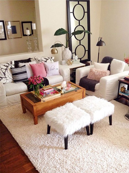 HOME-DZINE | DIY Projects - There are a variety of ways to furnish your apartment and still have a great looking place -  without having having to spend a fortune - and we offer some tips for decorating your first home and saving money in the process
