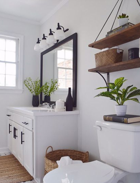 Classic Black & White Bathrooms