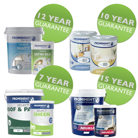 Prominent Paints have a range of quality paints for all types of surfaces