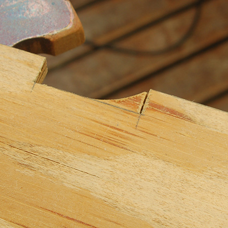 1. Measure and mark on the sides, front and back for cutting out the slots for the finger joints - see measurements for these sections below. Measure and cut exact - you want the finger joints to be snug and tight when you assemble.