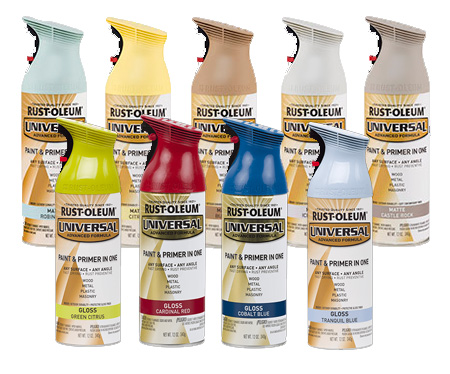HOME-DZINE | Rust-Oleum Universal spray paint