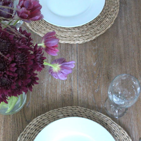 Give your dining table a new look with Liberon Liming Wax