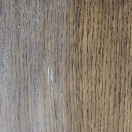 Use a rag to work the liming wax into the grain of the wood