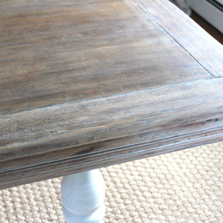 After applying liming wax apply your choice of finishing