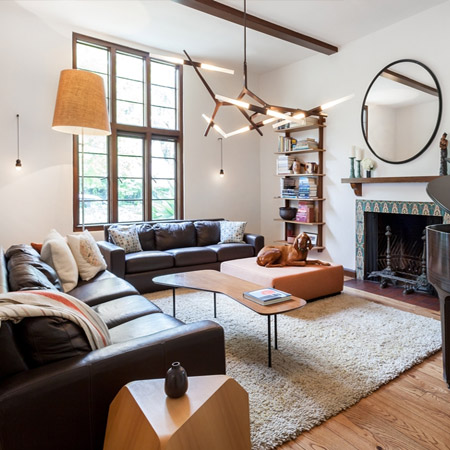 Warm up white interiors
