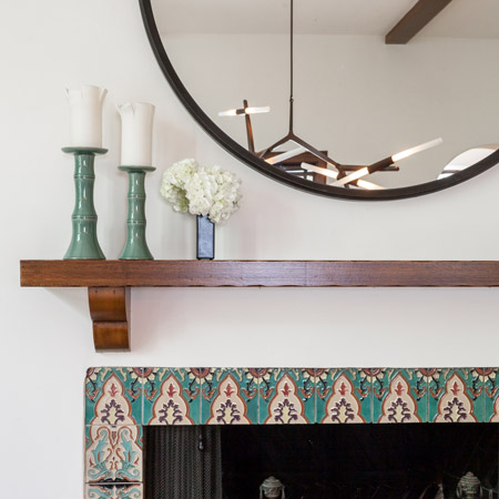 Warm up white interiors