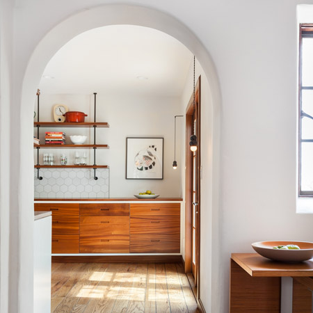 Warm up white interiors