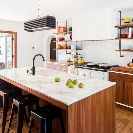 Warm up white interiors