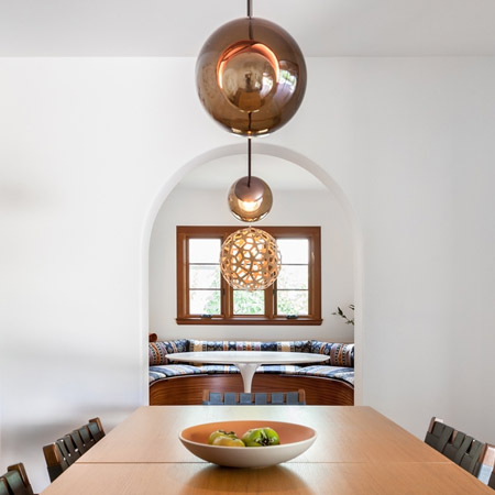 Warm up white interiors