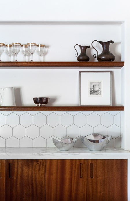Warm up white interiors