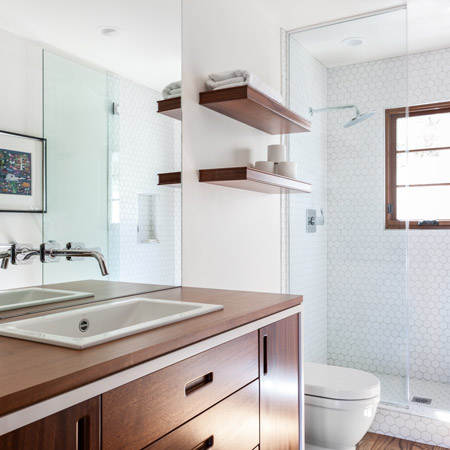 Warm up white interiors
