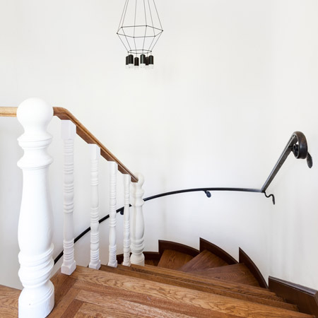 Warm up white interiors