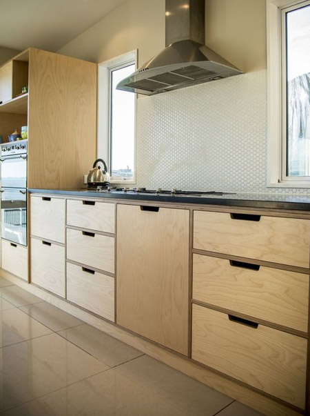 Plywood kitchen designs
