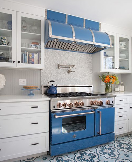 Easy ways to add colour to a kitchen