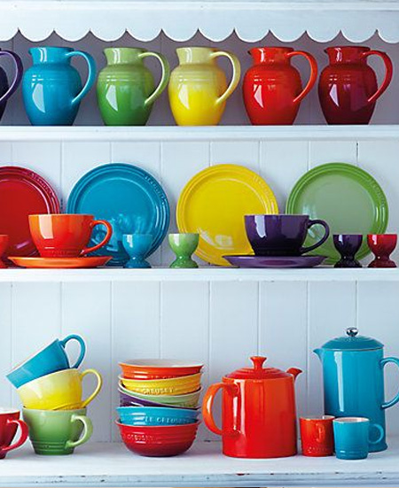 Easy ways to add colour to a kitchen