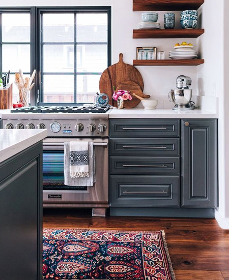 Easy ways to add colour to a kitchen