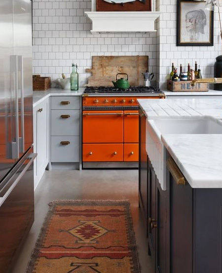 Easy ways to add colour to a kitchen