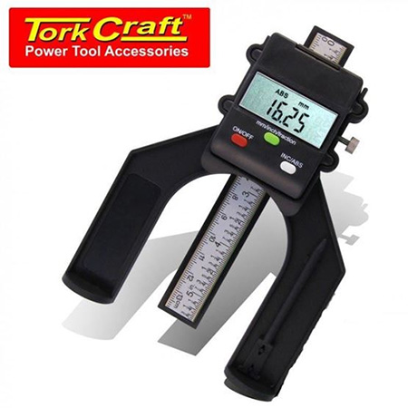 tork craft digital depth gauge