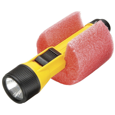 pool noodle torch holder